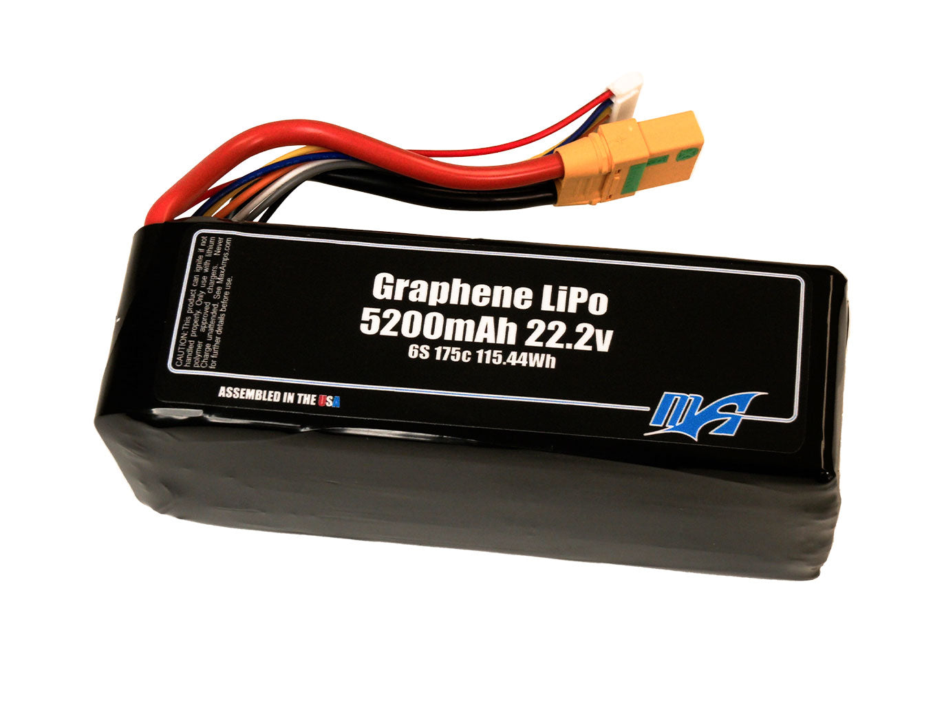 Graphene LiPo 5200mAh 6S 22.2v Smart Battery