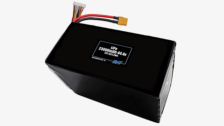 LiPo 22000mAh 12S 44.4v Battery Pack